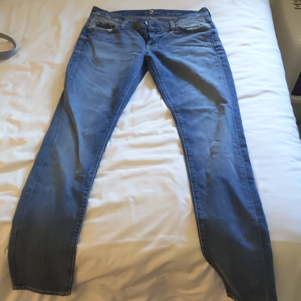 7 For All Mankind Roxanne Ankle Cut Jean